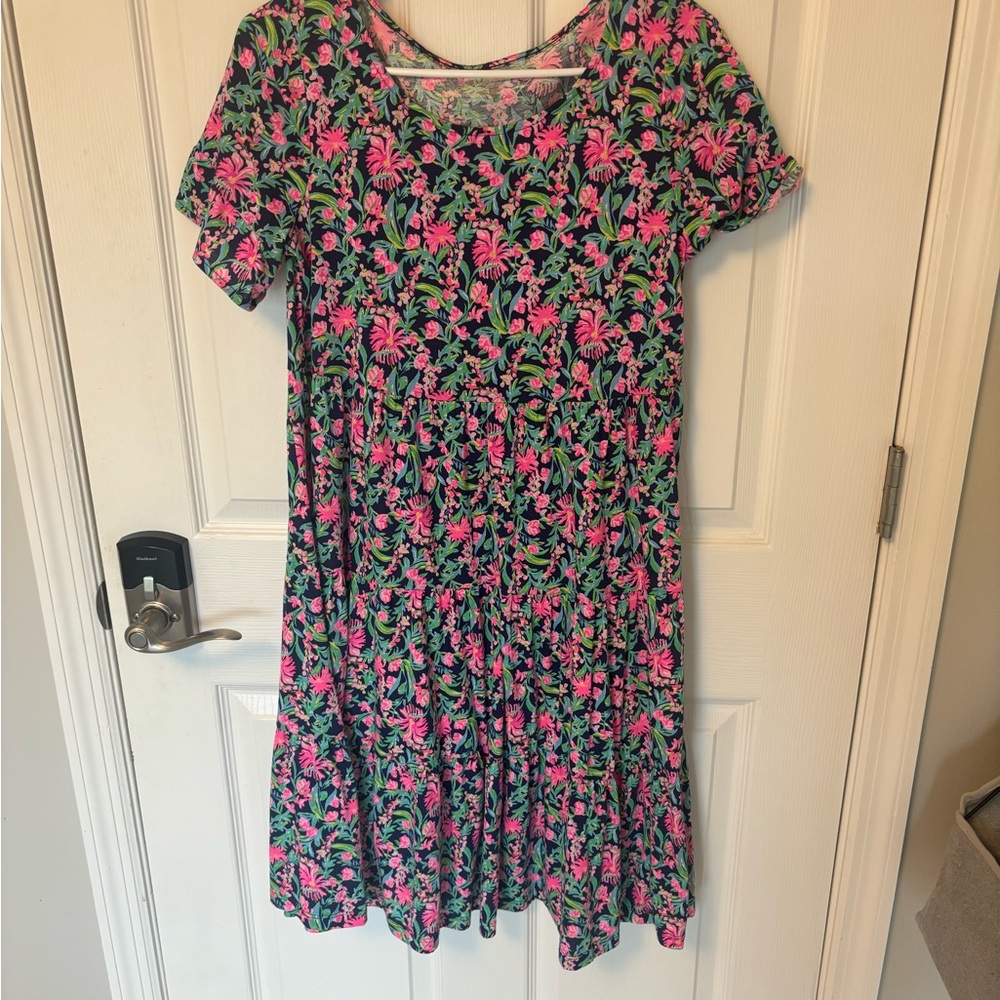 Lilly Pulitzer Jodee Dress NWT Small Short Sleeve Teacher Flattering Vacation